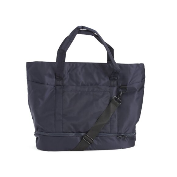 BUGATTI Navy 14in Tote With Bottom Shoe Compartment - Picture 1 of 2